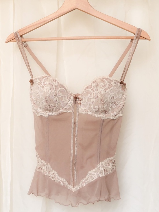 Frederick's of Hollywood Other - *ISO* nude bow bustier corset top